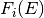 F_i(E)