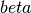 \\beta