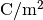 \mathrm{C}/\mathrm{m}^2