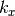 k_x